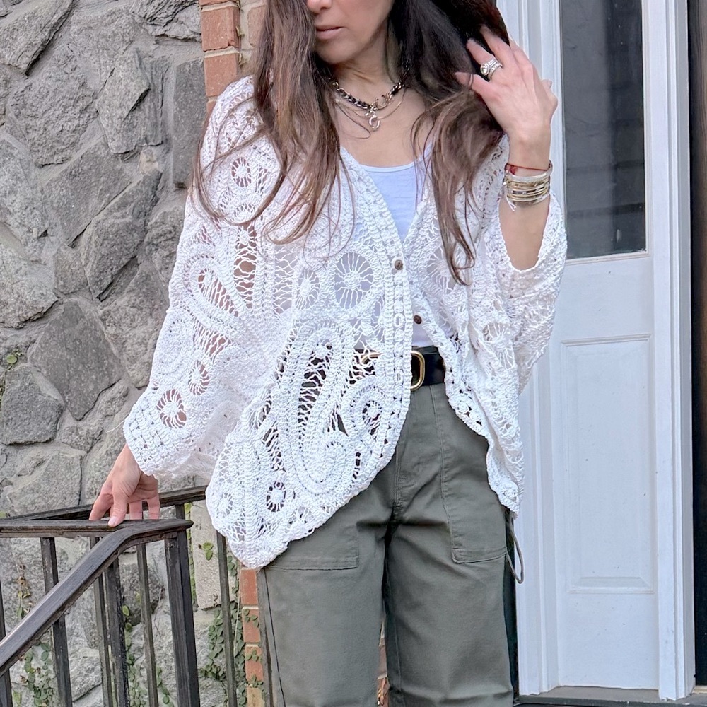 Beautiful Crotchet jacket